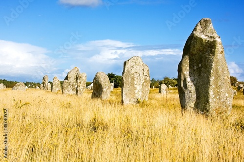 Les menhirs de Carnac (Morbihan, Bretagne)