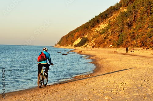 rowerem po plaży