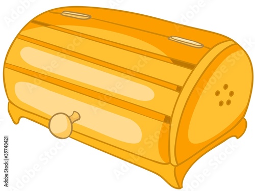 Cartoon Home Kitchen Bread Bin