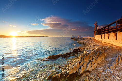 lighthouse in Zadar