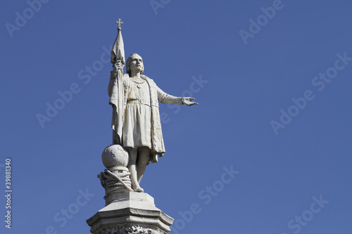 Columbus Monument in Madrid