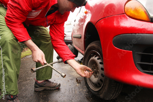 Changing wheels