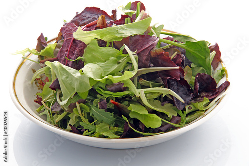 Plat de salade