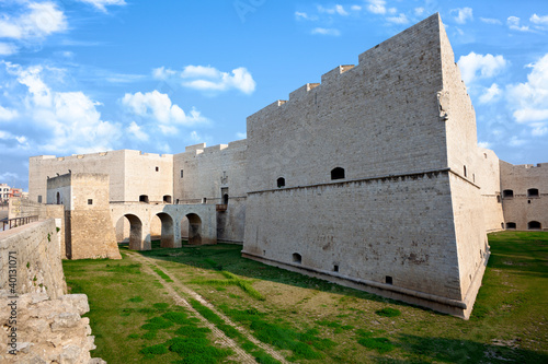 Norman-Swabian Castle of Barletta, Apulia, Italy.