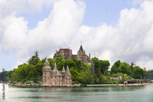 Boldt Castle 1000 islands St Lawrence River Canada