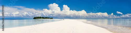 Tropical island panorama