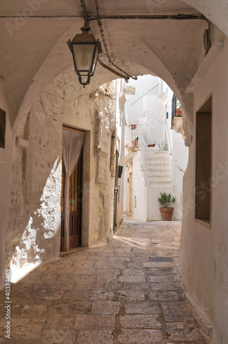 Alleyway. Cisternino. Puglia. Italy.