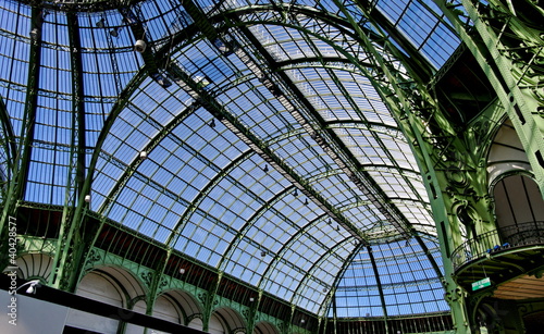 Nef du Grand Palais, Paris. France.