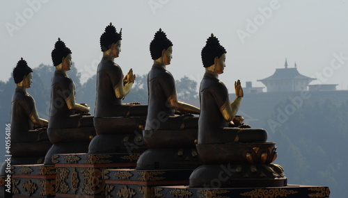 Five Buddhas in Kathmandu