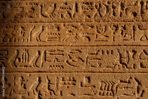 Ancient Egyptian Hieroglyphs