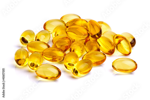 Fish oil capsules