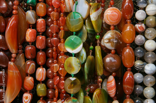 colour beads of different form