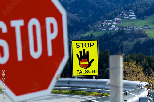Stop! - Falsch!
