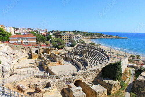 Amphithéâtre romain de Tarragone en Espagne