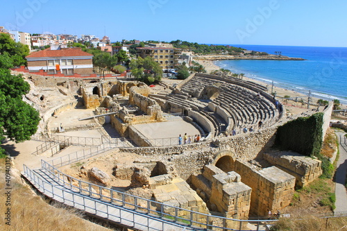 Amphithéâtre romain de Tarragone en Espagne