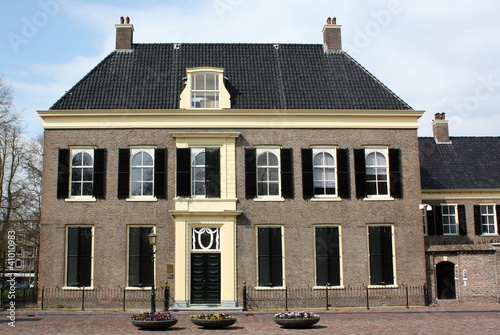 A historic house from 1774 in Assen (Netherlands