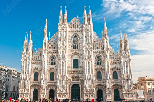 Duomo of Milan, (Milan Cathedral), Italy.