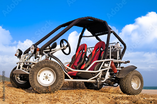 Buggy 4x4 on the beach