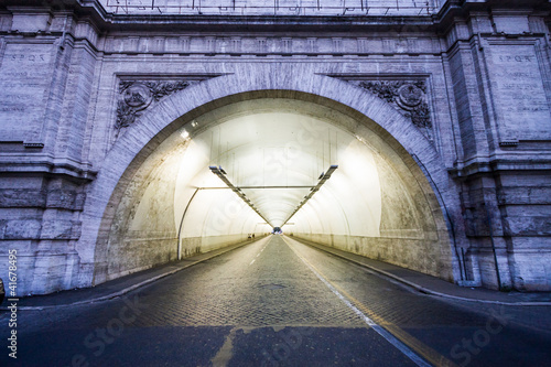 Mysterious tunnel - Traforo Umberto in Rome