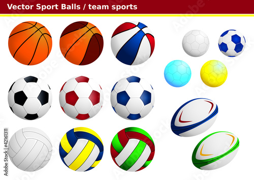 Ballons de sports collectifs