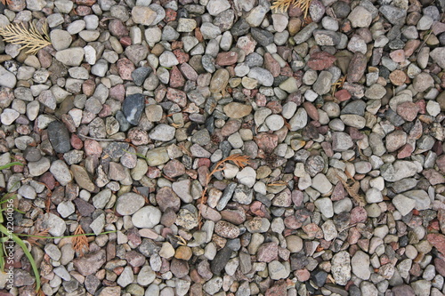 Little stones background texture