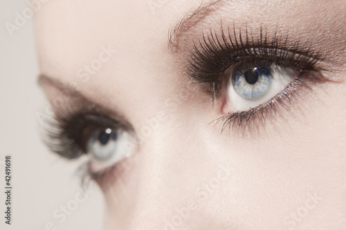 beautiful woman eyes