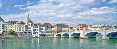 Stadtpanorama Basel, Schweiz