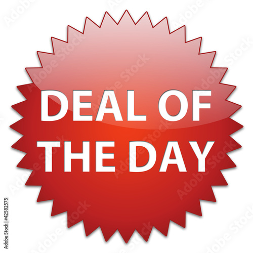 sticker red deal of the day
