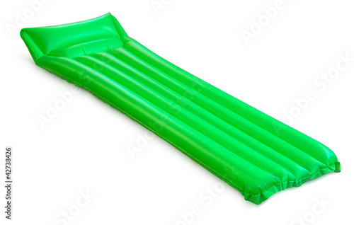 Green floating pool raft