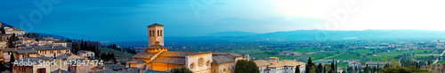 Panoramic View of Assisi Italy