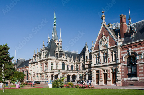 Le palais Bénédictine, Fécamp, Seine Maritime, Normandie 