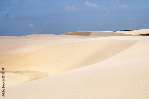 Sand dunes of the Lencois Maranheses in Brazil