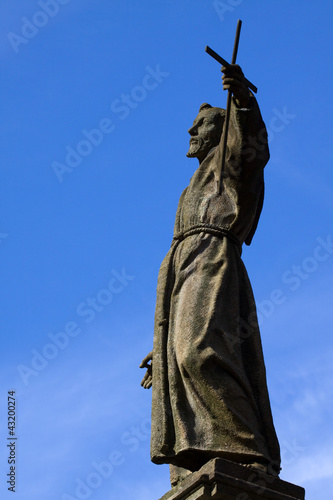 Monument of Saint Francis in Varallo (Italy)