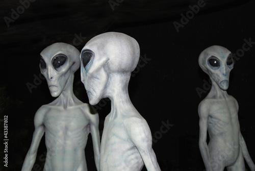 Three Aliens