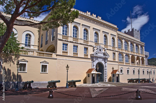 Le palais princier Grimaldi à Monaco