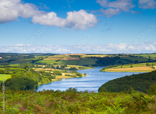 Wimbleball Lake Exmoor National Park Somerset England