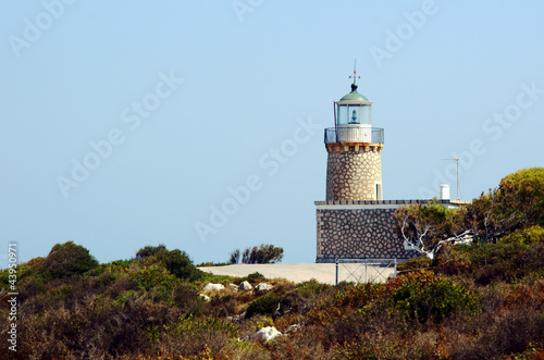 Latarnia morska na greckiej wyspie Zakynthos