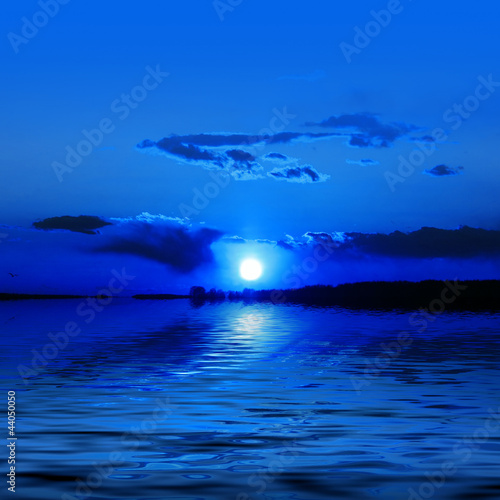 Blue evening