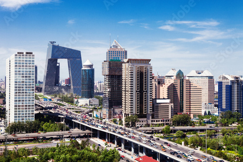 landscape of modern city ,beijing