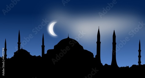 Silhouette - Hagia Sophia, Istanbul