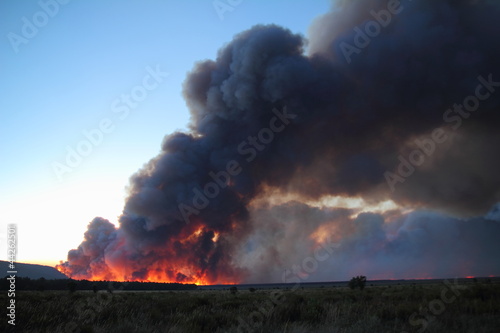 Incendio forestal de Castrocontrigo, León