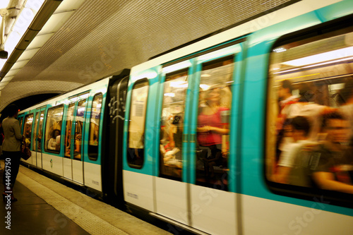 metro in paris