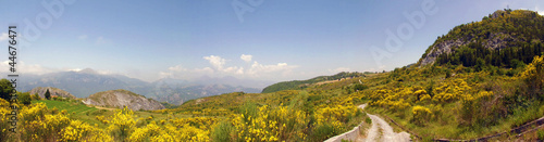 Panorama del parco del Pollino