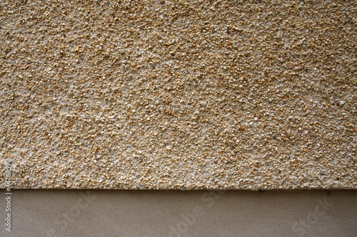 Pebbledash and concrete wall render