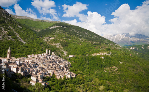 Pacentro borgo medievale, Abruzzo, Italia