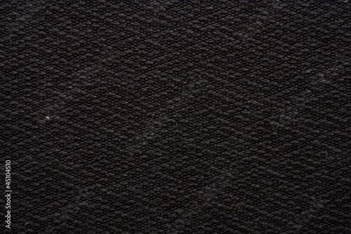 a dark rag material as background