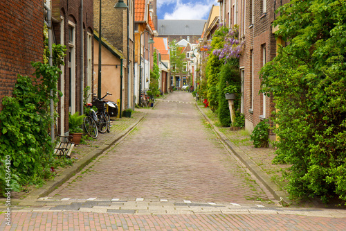 old town, Delft, Holland