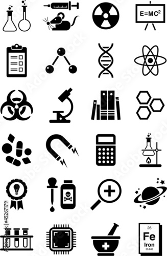 Science icons