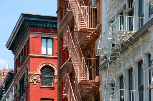 Gebäude in SoHo, Greenwich Village;New York City