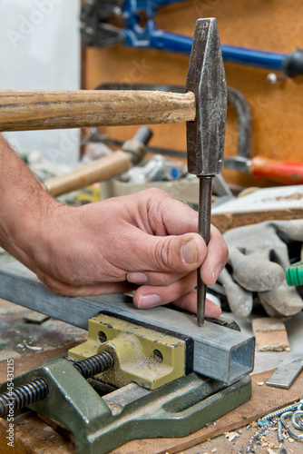 Hammer und Körner